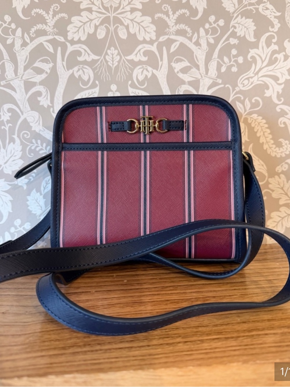 Tommy Hilfiger Signature Stripe Crossbody Bag
